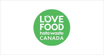 Love Food Hate Waste Canada logo