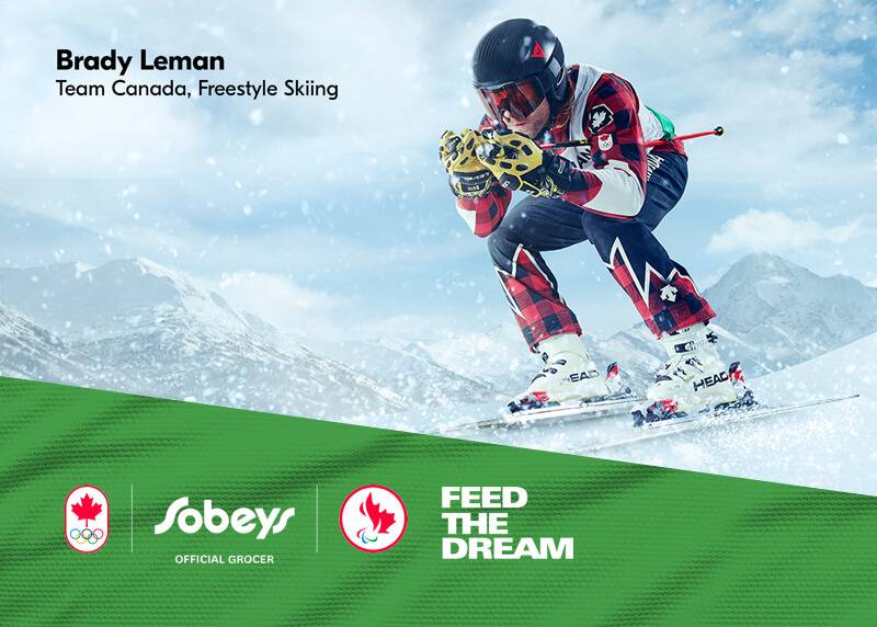 Sobeys Inc. Feed The Dream – Brady Leman (Ski Cross)