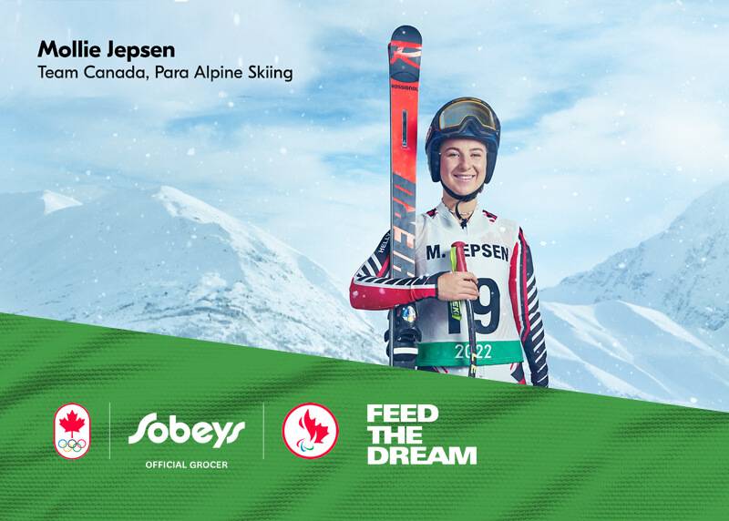 Sobeys Inc. Feed The Dream – Mollie Jepsen (Para Alpine Skiing)