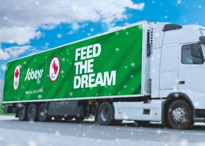 Sobeys Inc. Feed The Dream – Transport Trailer