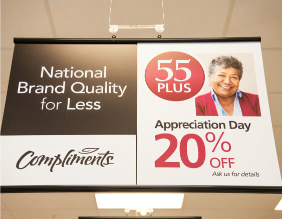 National Brand Quality for Less