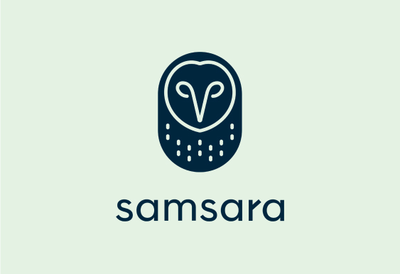 A logo picture of Samsara.