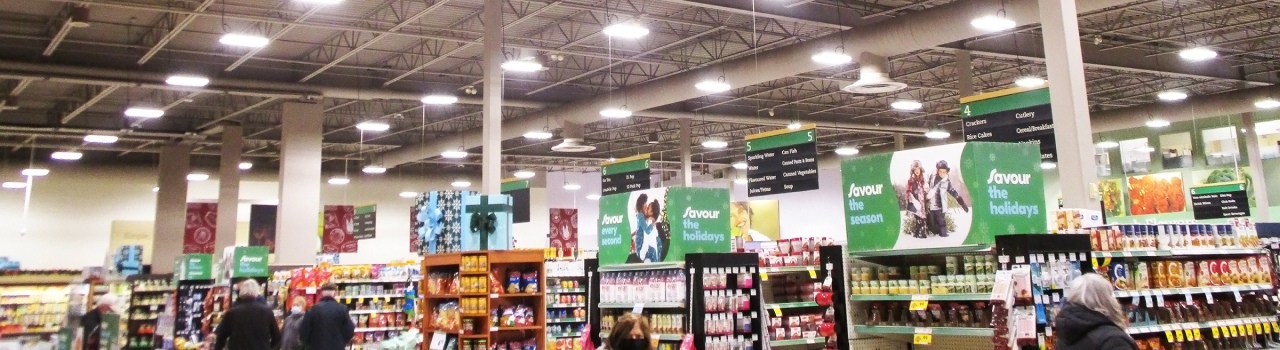 A banner image of inside a Sobeys store.