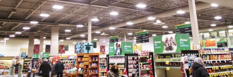 A banner image of inside a Sobeys store.