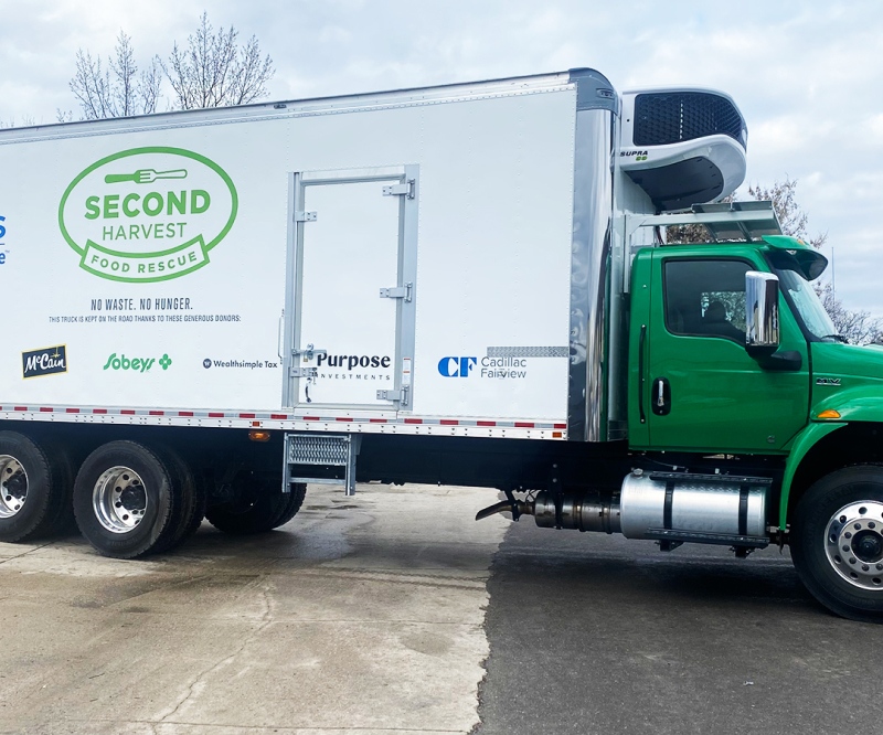 A picture of a food rescue container.